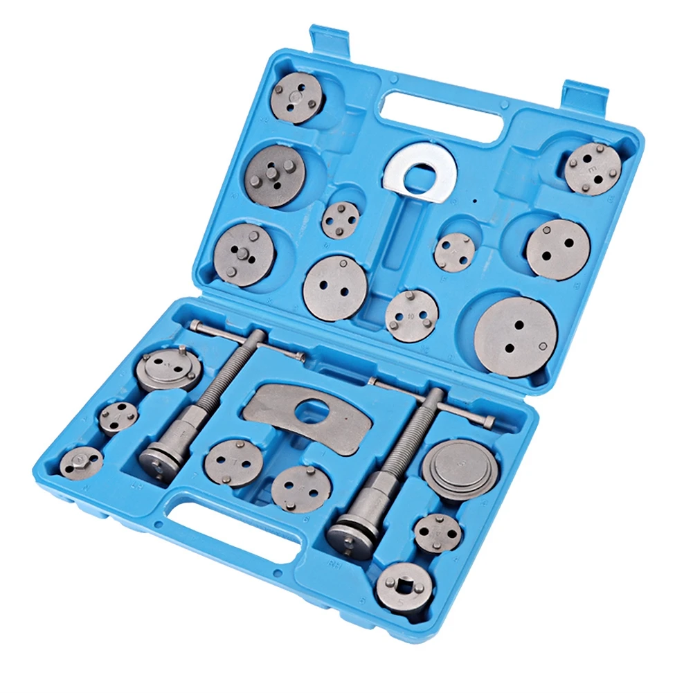 

22Pcs Universal Disc Brake Caliper Piston Rewind Tool Kit for Auto Brake Pad Replacement Repair