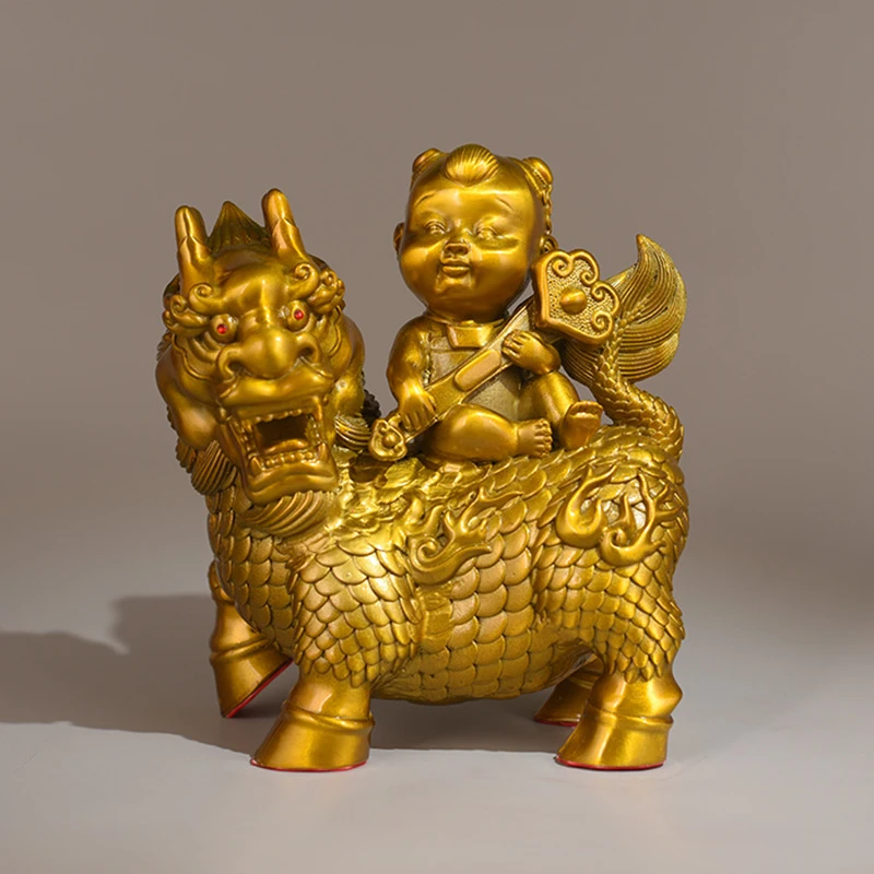 Wholesale Direct Supply Of , Child-Bearing , Various Qilin Sculptures, Ornaments, And Copper Stat