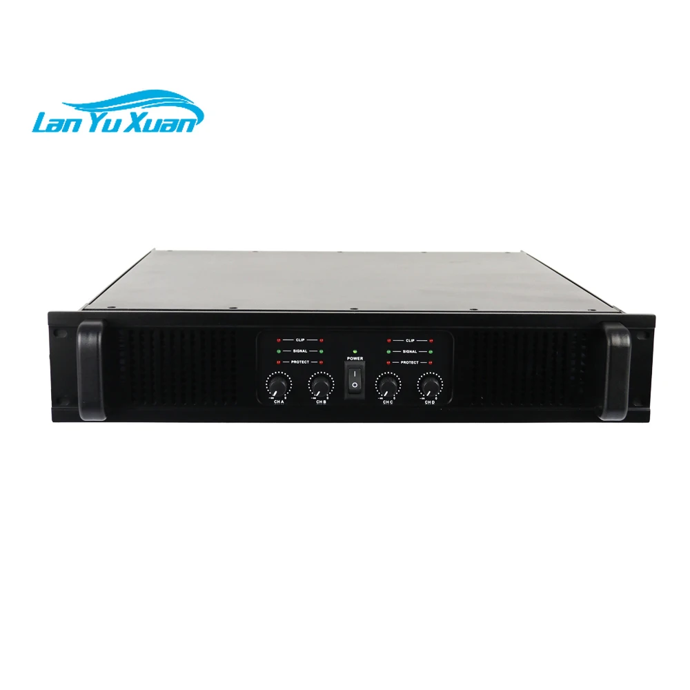 4channel 800W audio power amplifier for Stage