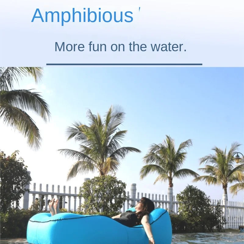 

Selfree2024 explosive amphibious lazy inflatable bed outdoor camping fast inflatable sofa hot new