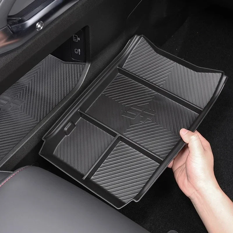 For Jetour Traveller T2 Center Console Lower Storage Box Armrest Box Anti-slip Organizer Tray Interior Accessory 6