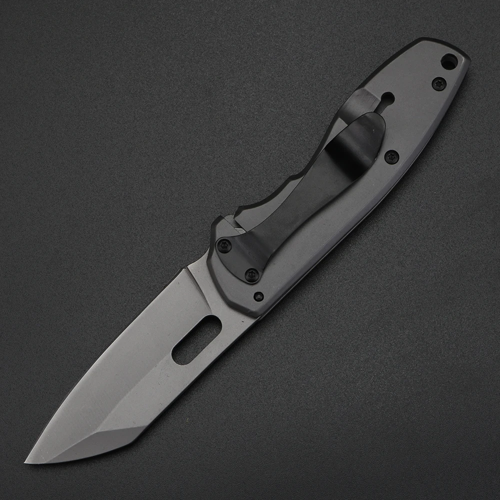 All steel camping survival knife Mini outdoor folding knife Multi energy knife EDC tool