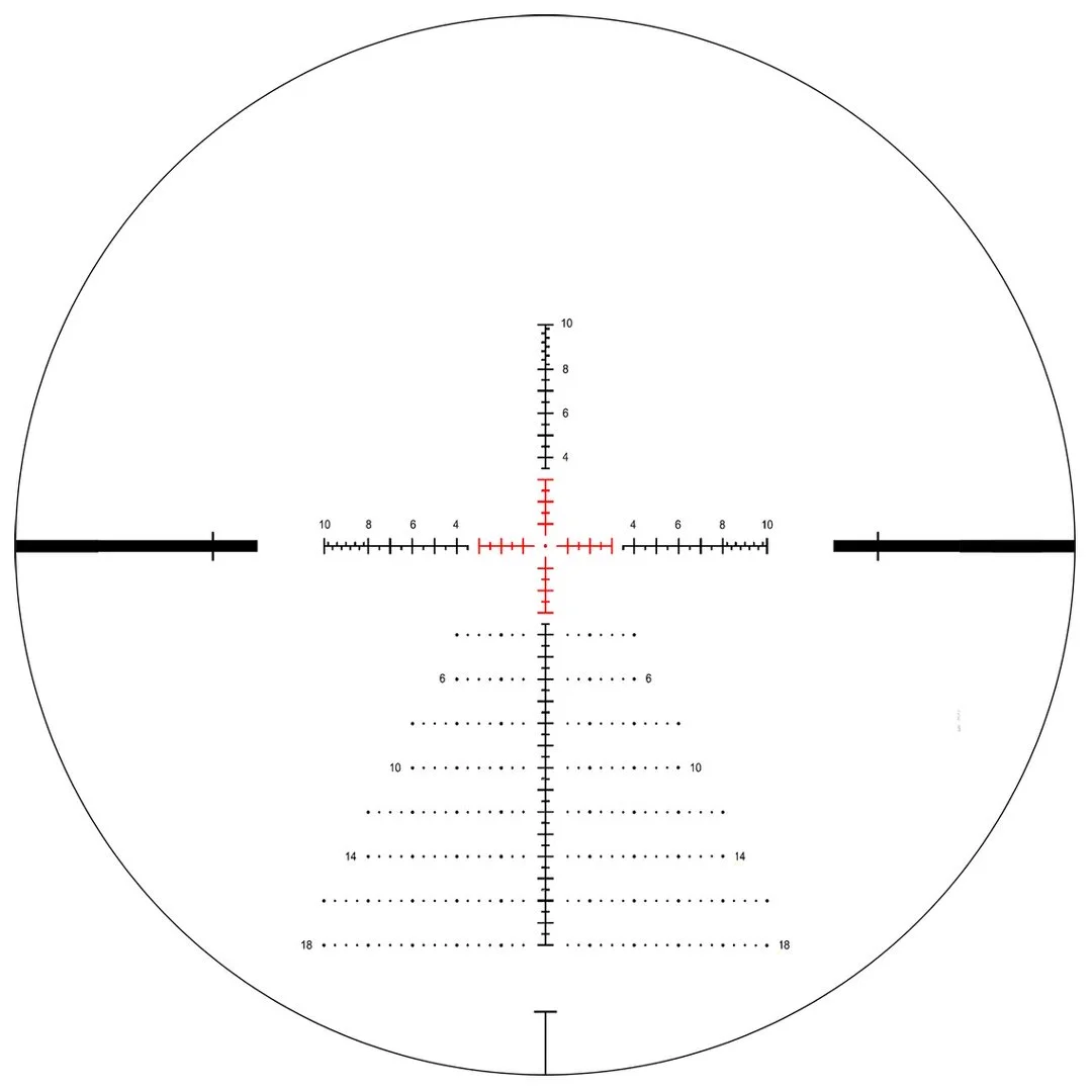 WestHunter WHI GEN2 6-24X50 SFIR FFP Riflescopes First Focal Plane 1/10MIL ZERO STOP Red Illuminated Glass Etched Hunting Scopes