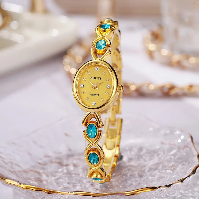 Vintage Oval Bracelet for Women - Premium Niche Student Style Watch