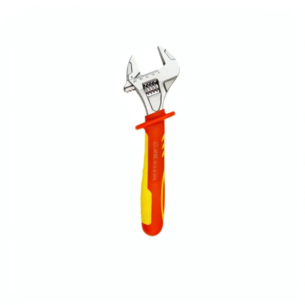 For For Wida Insulated Adjustable Wrench Professional Electrician Tool High Voltage Resistant Chrome Vanadium Hand Tool