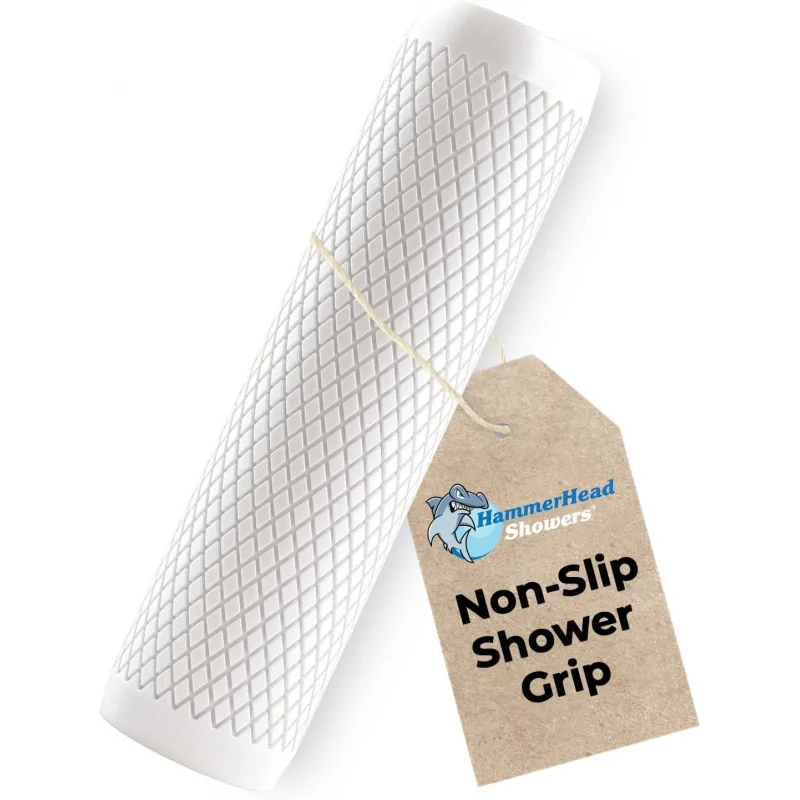 Shark Skin Grip Compatible 1-Spray Handheld Shower – Slip-Free