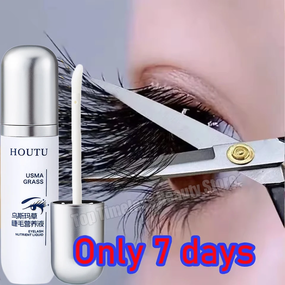 Siero per la crescita rapida delle ciglia 7 giorni Potenziatore naturale delle ciglia Più lungo Più pieno Più spesso Curling Lash Trattamento Prodotti per la cura degli occhi Trucco