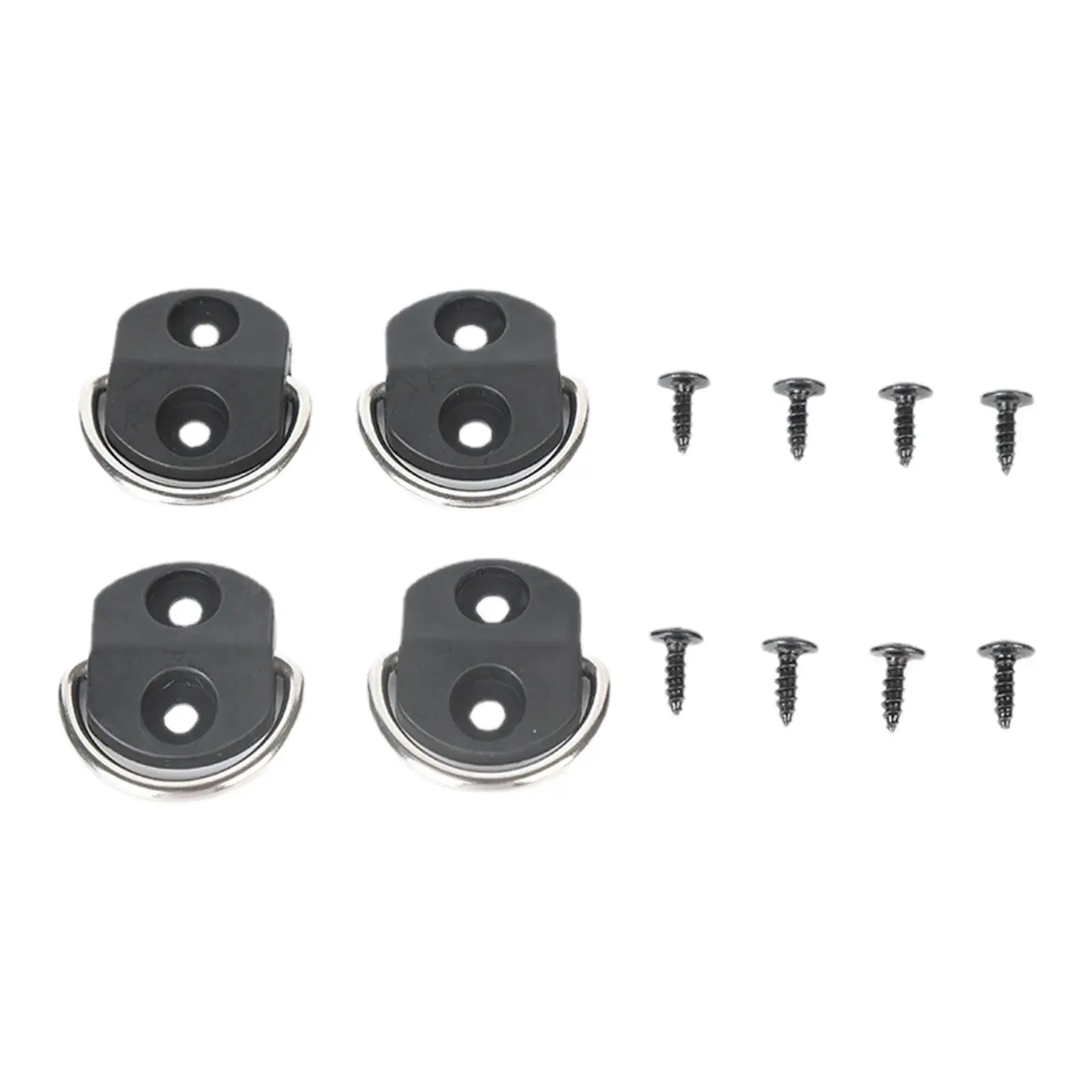 4 قطعة ربط البضائع أسفل المراسي استبدال الجانب الخلفي هوك شماعات تحديد عدة البضائع #2