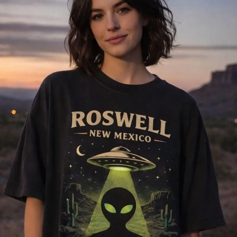 Roswell Alien Abduction New Mexico UFO The Truth Is Out There T-Shirt