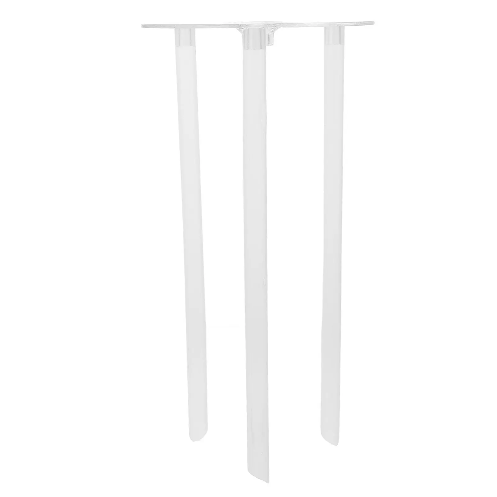 4Set Cake Dowel Floating Spacer Set White Plastic Supports for 6 Inch Multi Layer Wedding Birthday Party Cake Decorating
