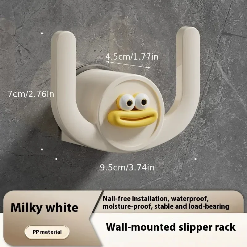 1 Stück Cartoon Hausschuhe Haken Badezimmer Slipper Rack Dusche Lagerung Organizer Schuhhalter Entwässerung Ständer für Badezimmer und Schlafzimmer – Detail 7