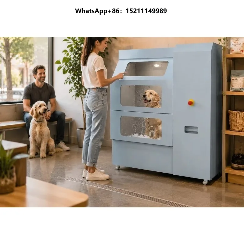 Outdoor Dog Wash Station Self Service Automatic Pet Bath Dryer