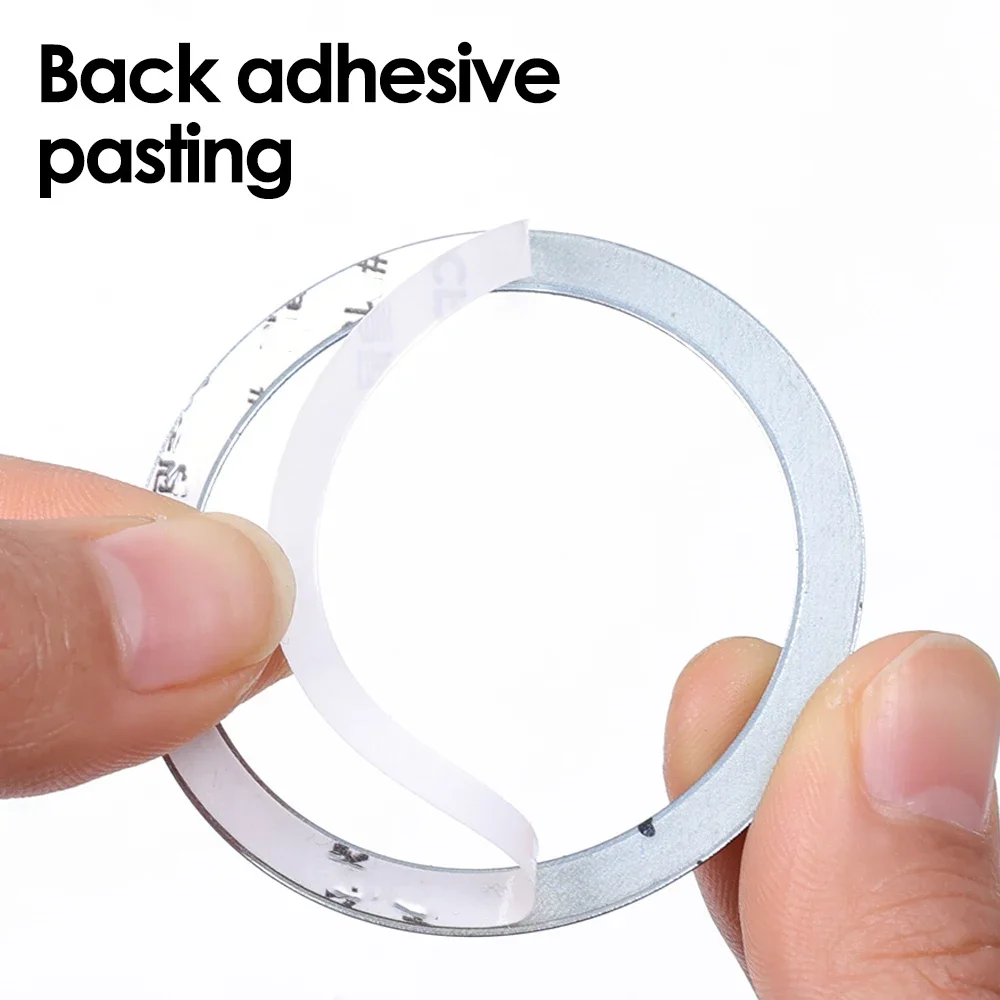 Magnetic Ring For Magsafe iphone 15 14 13 Plus Pro Max Wireless Charger Magnet Stickers Car Holder Metal Plate Phone Accessories