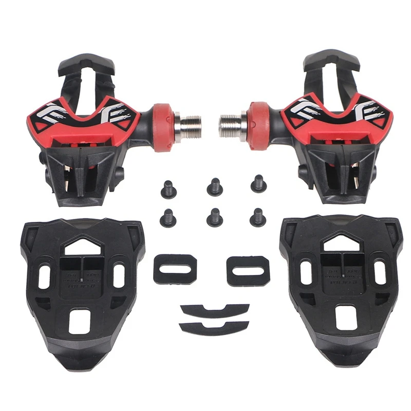 New Road Bike Lock Pedals Ultralight Carbon Titanium Bicycle Platform Pedals Bicycle Parts