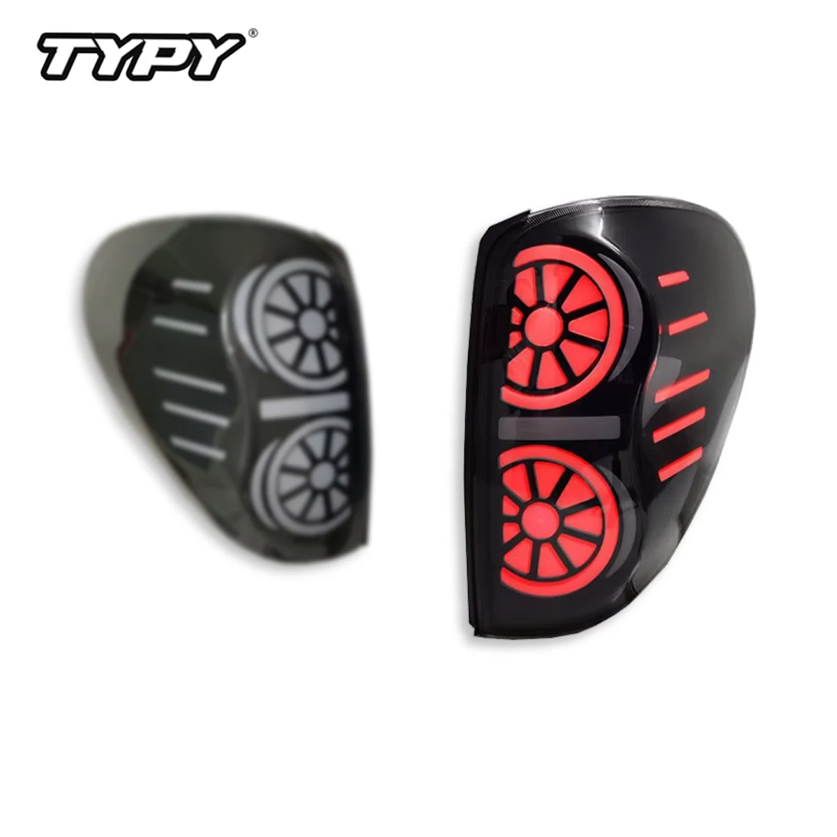 

TYPY новый светодиодный задний фонарь, обновленный, модифицированный для Mitsubishi Triotn L200 2005-2014, задний фонарь с динамическим сигналом, задний фонарь, автоаксессуары