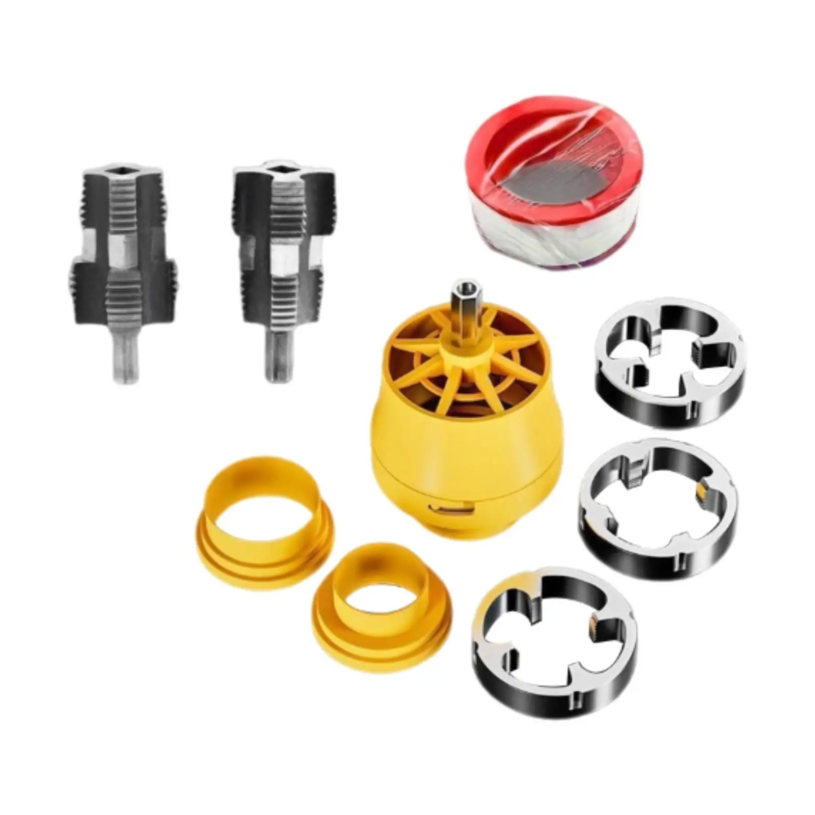 

Pipe Threader Set DIY Project Home Renovation Versatile Inner Threading Tool Maintenance Kit for Indoor Home Garage Outdoor