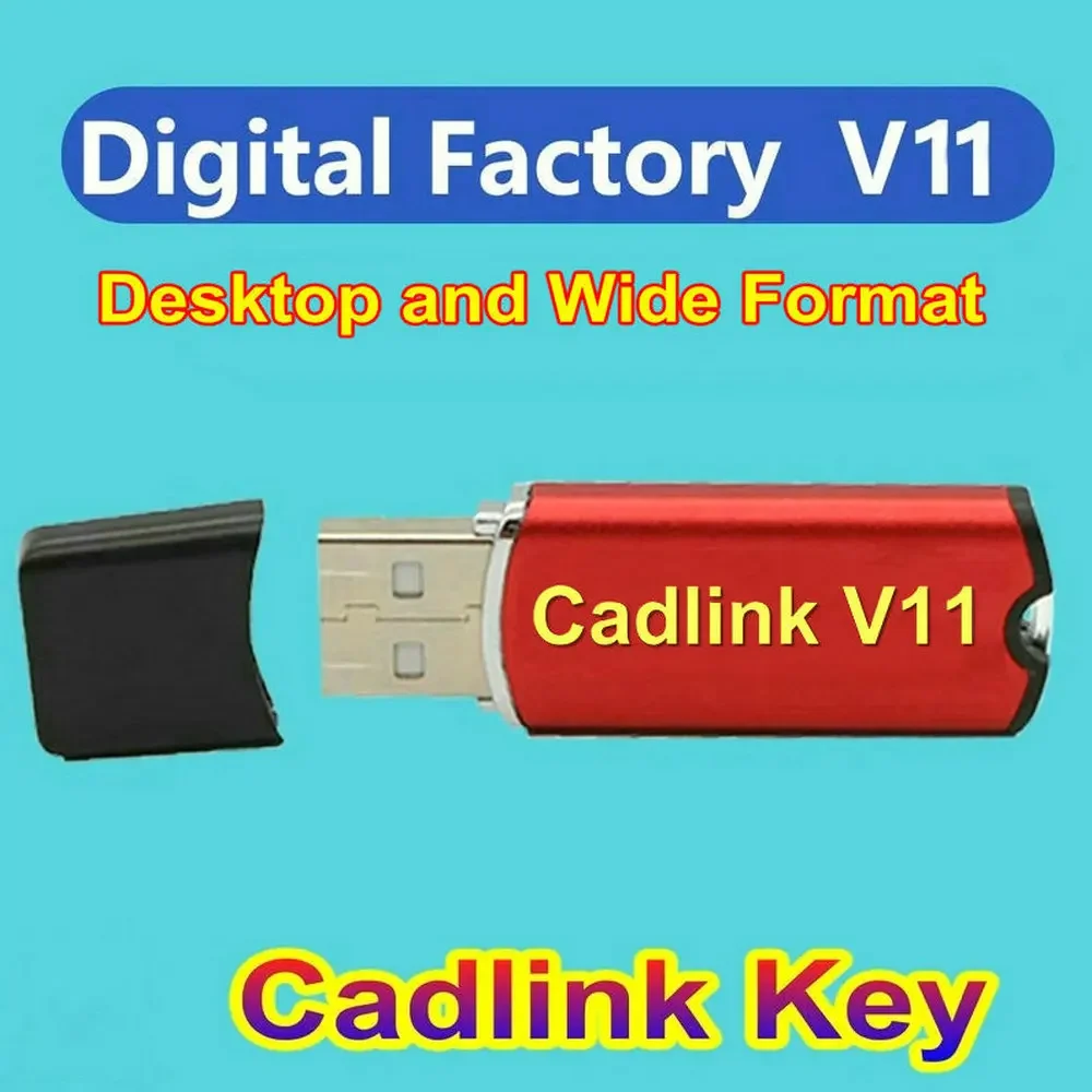 

CADlink 11 Digital Factory Cadlink V11 DTF Software RIP Dongle Usb For Epson 8550 L1800 4900 7890 9890 P5000 P6000 P7000 P9000