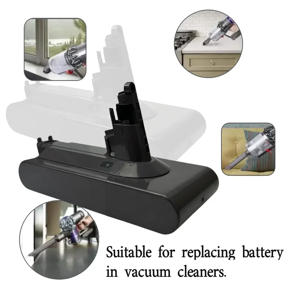 

25.2V 6000mAh/8000mAh/10000mAh For Dyson V11 Lithium-Ion Battery Are Suitable Vacuum Cleaner Replacement Original Battery
