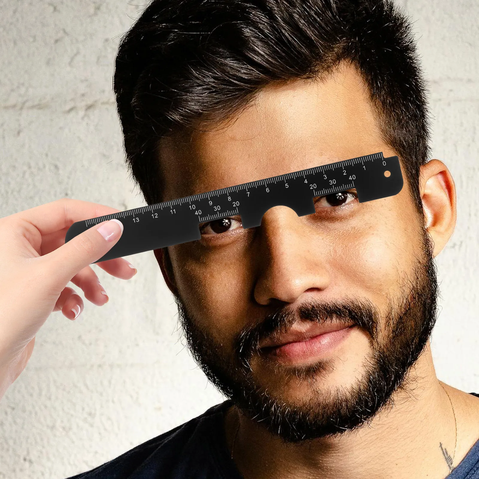 Pupil Distance Ruler Pupillometer Multifunctional Measuring Tool Iron Accurate Student Eyeglasses Optometrist Pupillary Meter