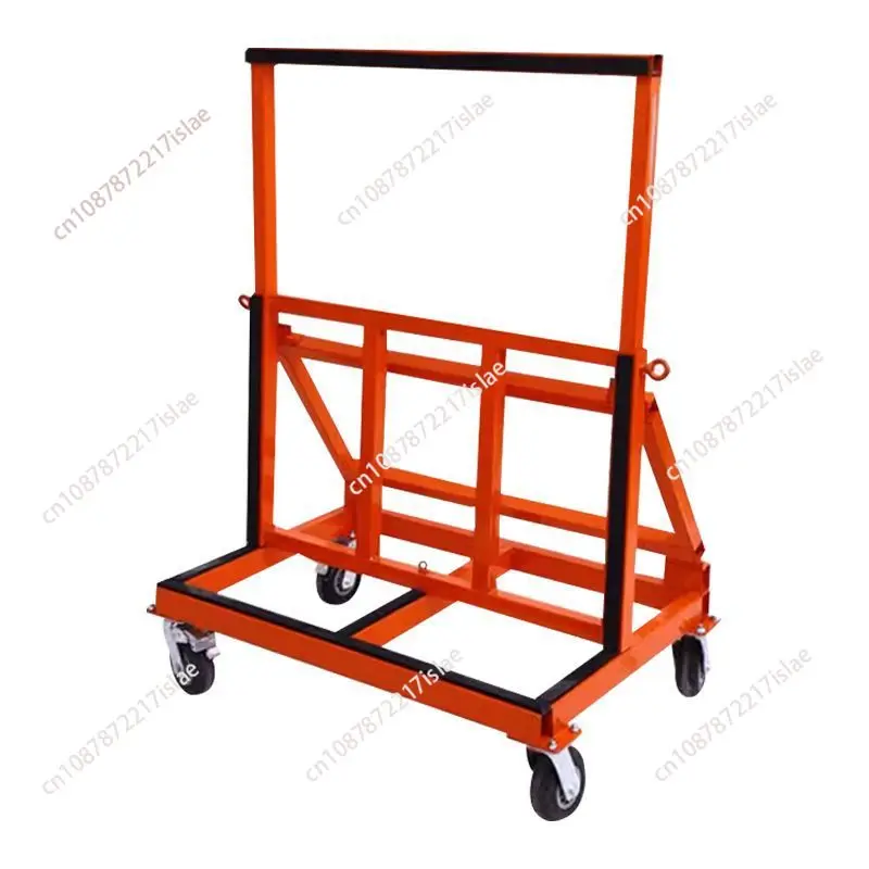 

Foldable retractable doors and windows large glass panels heavy duty silent wheel transfer material cart