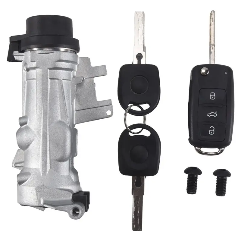 

Lock Cylinder Assembly With Remote Control 1K0905851B, ILA740 Ignition Switch For VW Passat 2012-2019 Key Included