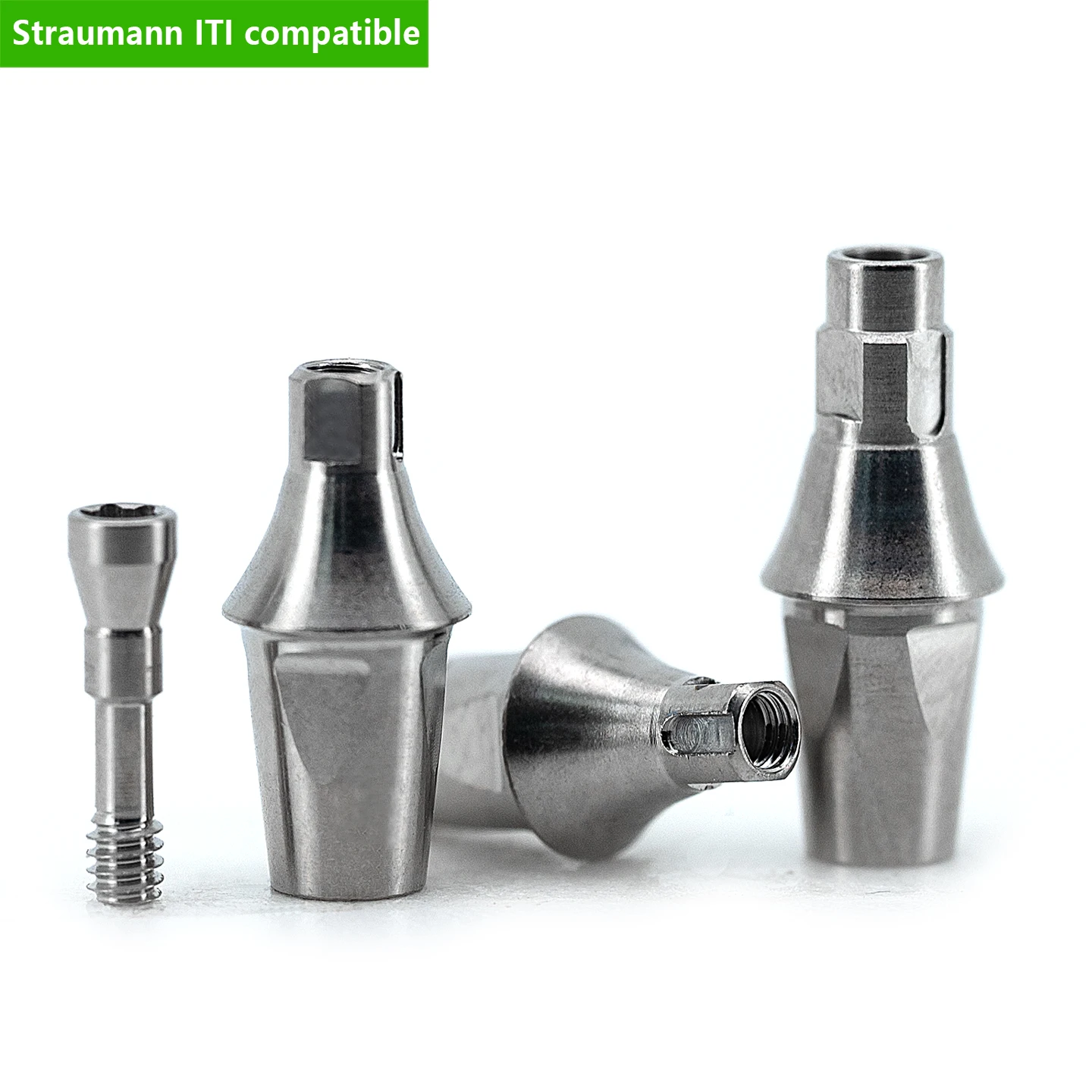 Grade 5 Titanium Straight Transfer Abutment for Straumann Bone Level NC RC Impression Coping Scan Body Factory Direct Fast Ship