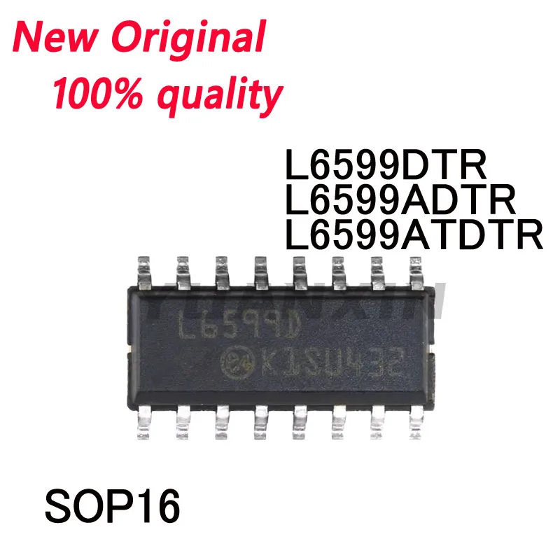 5/PCS New Original L6599ATDTR L6599D L6599AD L6599ATD L6599ADTR  L6599DTR SOP16 Liquid crystal power supply chip In Stock