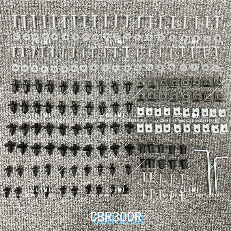 

Fairing Bodywork Kit Bolts Screws For Fit HONDA CBR300R 2014-2016