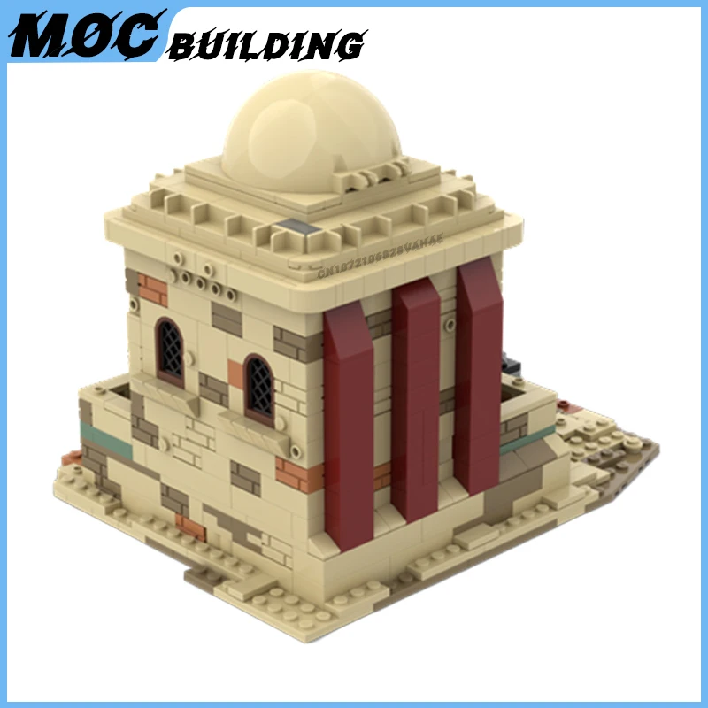 MOC Building Blocks Space Movie Scene SW House Model Battle Military Base DIY Assembly Bricks Collection Toys Xmas Creative Gift