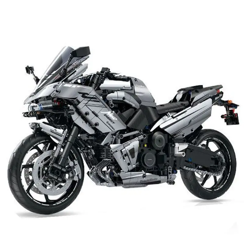 IN VOORRAAD 60525 MOC 1:5 Technische Motorfiets Bouwstenen Assembleren Sportwagen Bakstenen Kinderspeelgoed Kerstcadeau Set