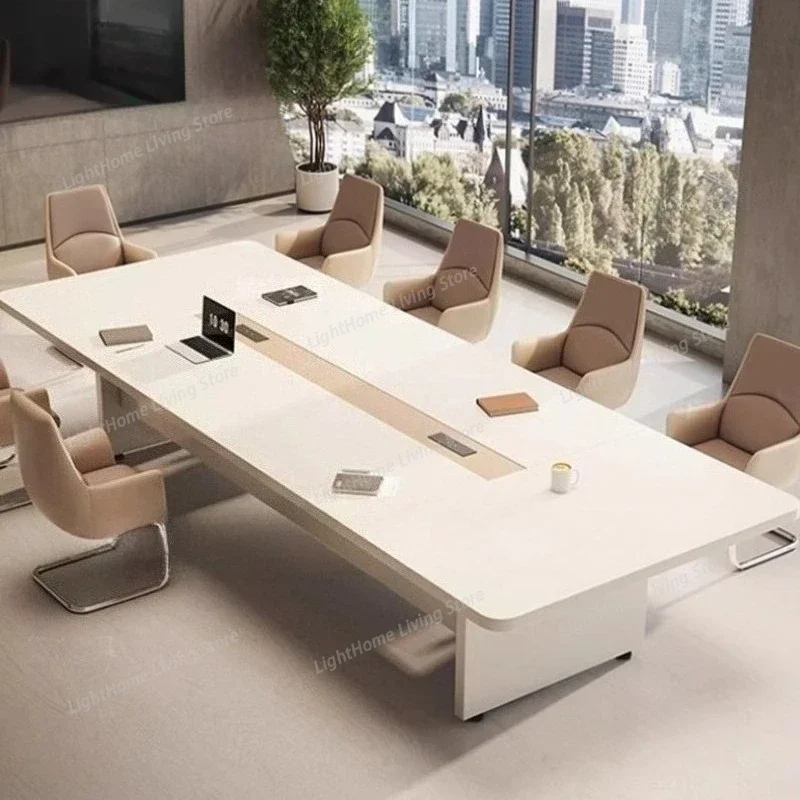 

Modern Minimalism 220 Cm To 800 Cm Conference Tables Meeting Table Long Training Desk Office Furniture Console Table Desks