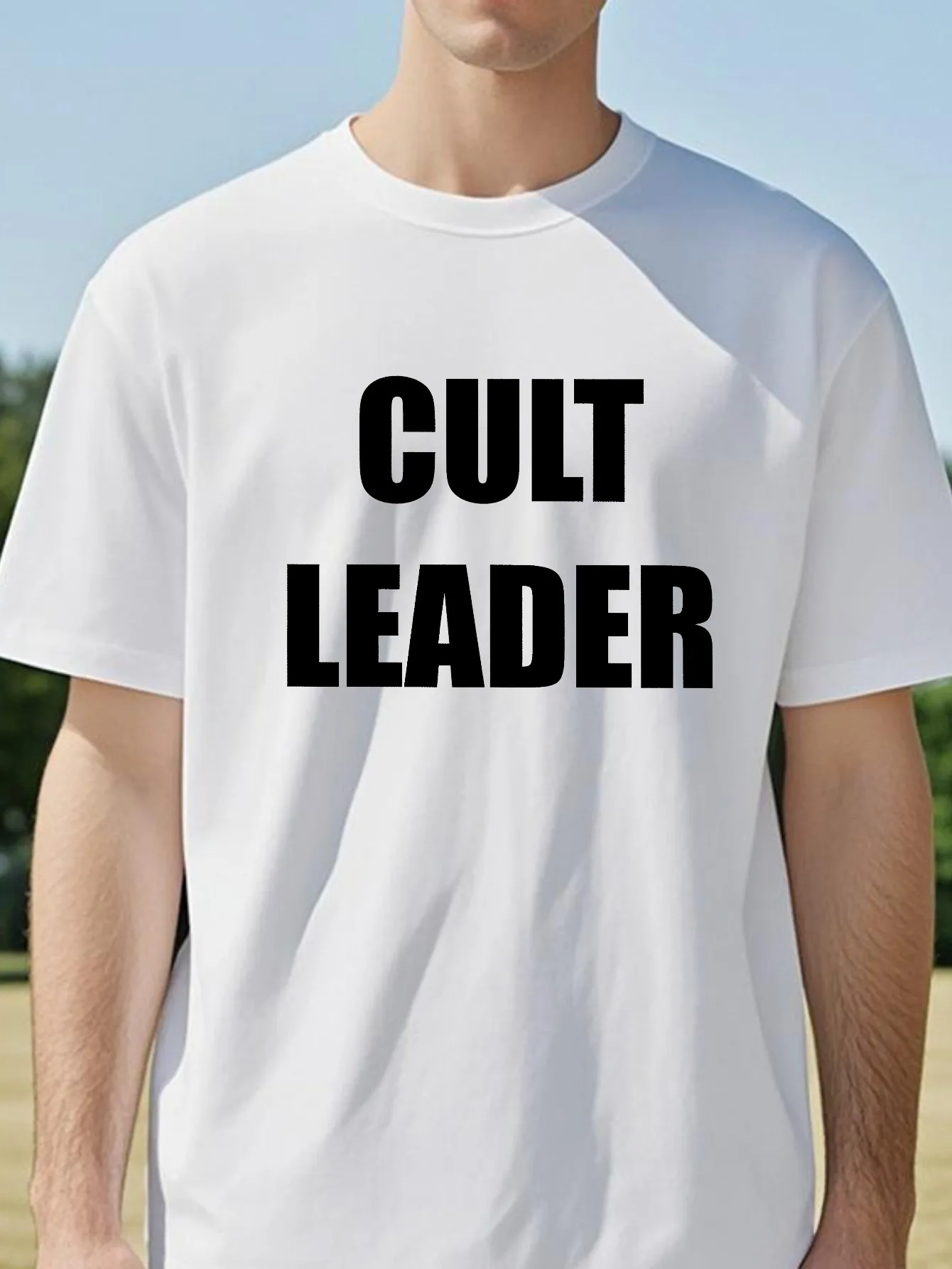 

Cult Leader End Times Prepper Vintage Washed T-Shirt Men Casual Everyday Designer Wear Comfortable Stylish Tee