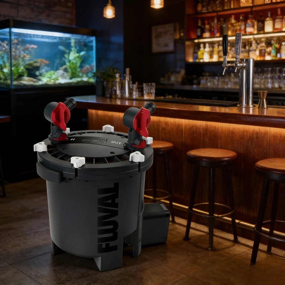 

Высокопроизводительный канистровый фильтр для аквариума FX2 с многоступенчатой фильтрацией, системой подачи воды и корзиной в корзине