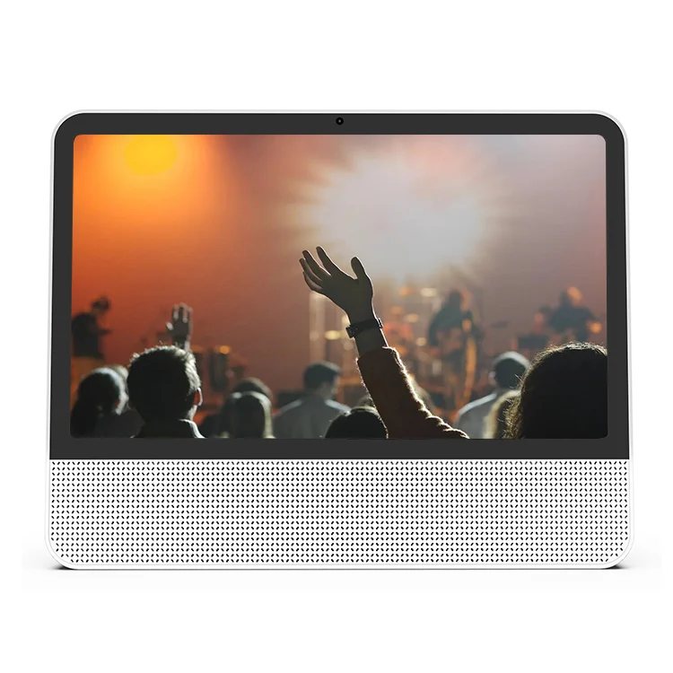 SoundBox musicale intelligente da 15,6 pollici di vendita caldo SoundBox Wireless 5W Altoparlante Touch Tablet Android 10 Sound Box