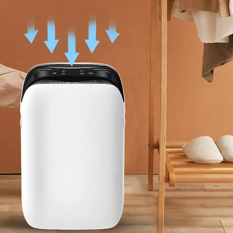 Home House Mini Electric Dehumidifier With LED Display 18L Capacity R290 Refrigerant For Household Use
