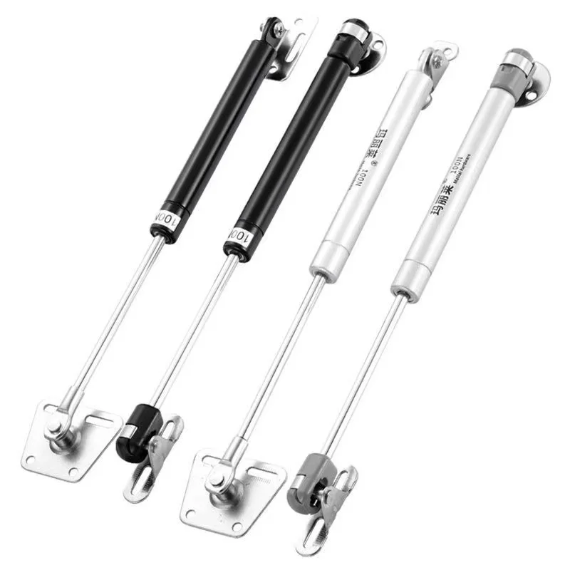 Puntal de Gas hidráulico fuerza de cobre soporte de elevación de puerta bisagra de resorte hidráulico de Gas puerta de gabinete bisagra de armario de cocina 6kg/8kg/10kg/15kg， bisagras acero inoxidable
