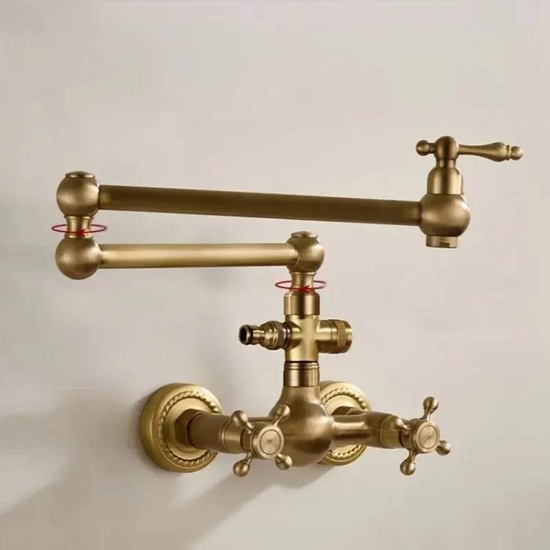 grifo-de-cocina-antiguo-frances-de-pared-mezclador-plegable-de-laton-macizo-para-agua-fria-y-caliente-grifo-de-puente-de-2-manijas-para-cocina-rustica
