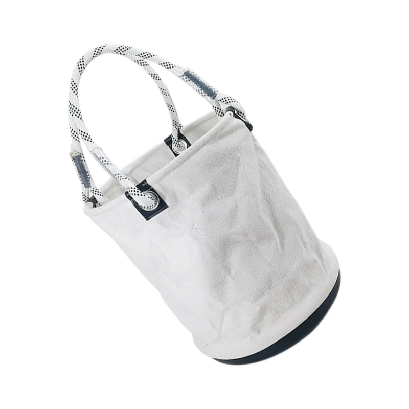 Bolsa organizadora cubo para herramientas, bolsa lona resistente portátil, multiherramienta, para enmarcador, carpintero,