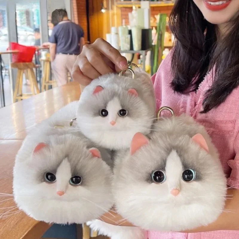 

Y2K Plush Messenger Bag Cat Backpacks Tote Bag One Shoulder Bag Women Handmade Cute Winter Versatile Fashion Crossbody Bag New