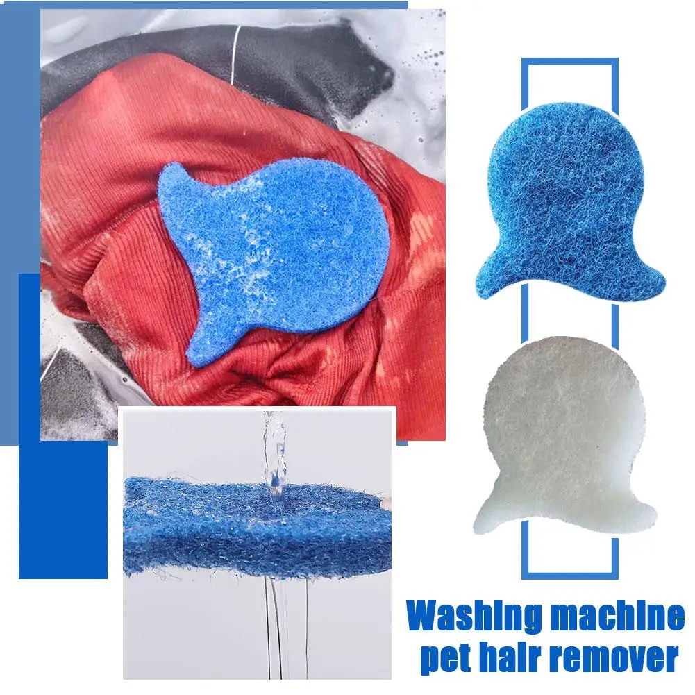 

Fish Shape Washing Machine Sticky Lint Pad Laundry Cleaning Clothes Fib Tool Remover Hairs Removes Hair Washer Dogs Lin G5b0