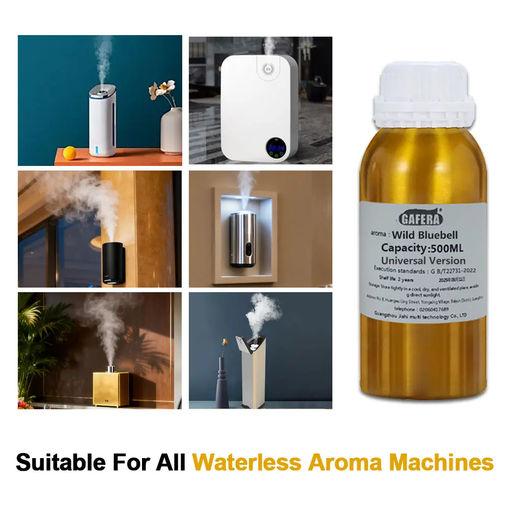 GAFERA 500 مل (16.9 أونصة سائلة) زيوت الأرز/الورد/الفريزيا العطرية - لجميع أجهزة الناشر بدون ماء، موزع المرحاض يجدد زيت العطور #6