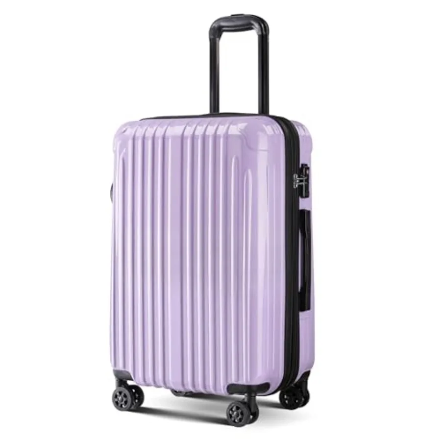 

Carry on Luggage - Airline Approved Suitcases with Spinner Wheels, Built-In TSA Lock Hard Shell Expandable Suitcases
