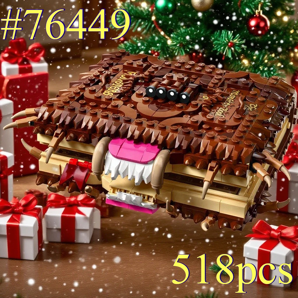 

The book monster that bites people Building Block Set 76449 Compatible With Legoed Particles Suitable For Christmas Gifts 518pcs