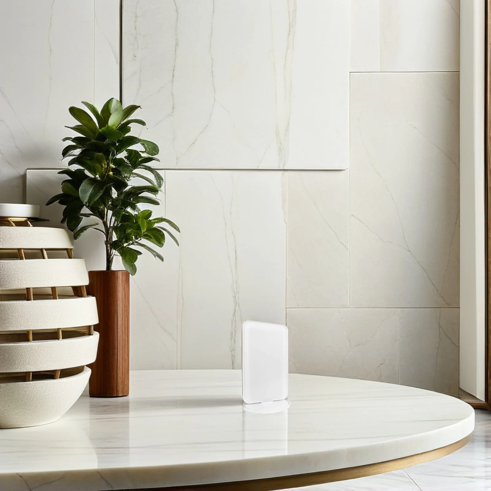 4Pcs Sublimation Heat Transfer Display Base - Blank Acrylic Table Sign for DIY Wedding Party Office Store Decoration