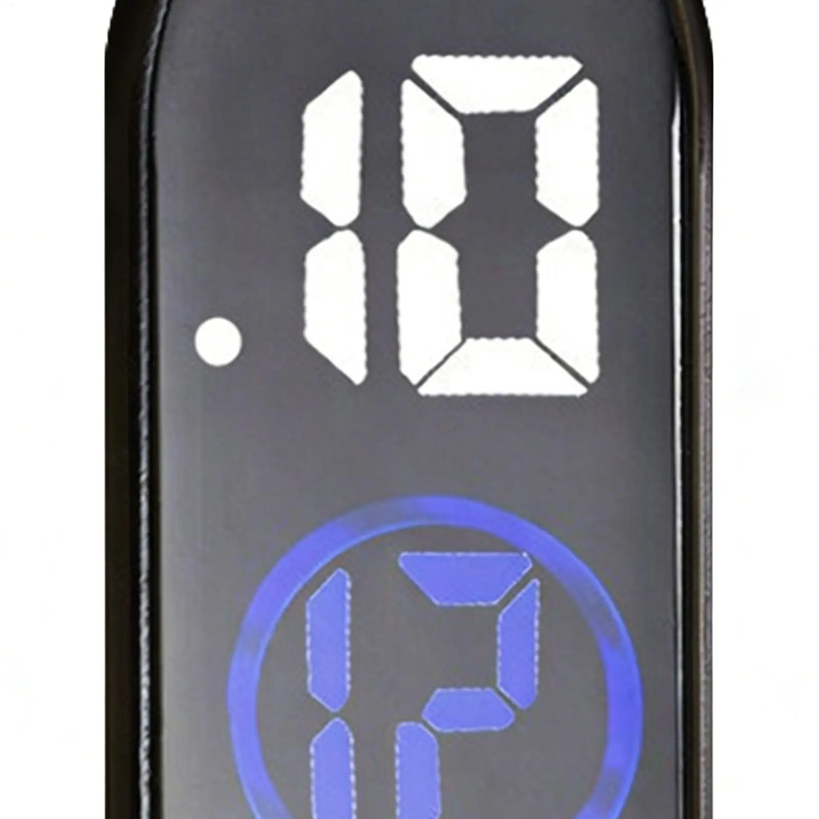 Small Digital Clock Waterproof Luminous Mini Digital Clock Adhesive for Sedan Truck Minivan Motorcycle Bike Commuting Travel view 4
