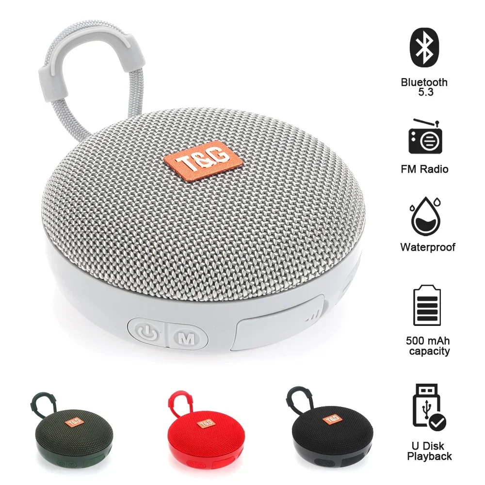 Riding TG352 Bluetooth Speaker Portable Wirelress Mini Music Box Outdoor Fun Camping Hiking For Smart Phone PC Car Tablet