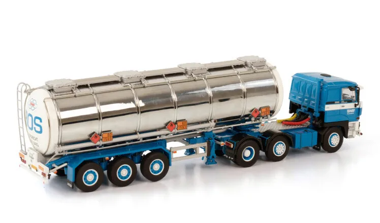 Collectible Alloy Model Gift WSI 1:50 Scale DAF 3300 6X2 Tank Transporter Truck Vehicle Diecast Toy Model,BOS 01-3698