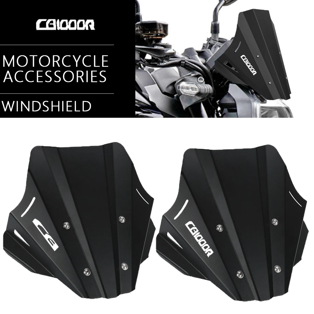 CB 1000R CB1000 R Motorcycle Front Windshield Wind Deflectors Windscreens For Honda CB1000R Neo Sports Cafe 2021 2022 2023 2024