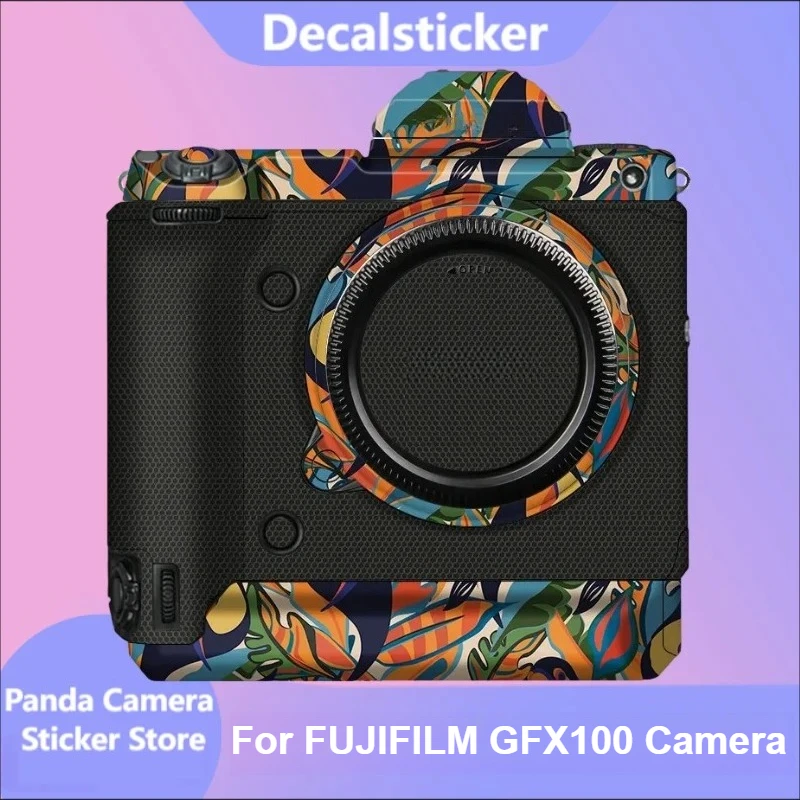 

Наклейка для камеры FUJIFILM GFX100, защитная наклейка на кожу, виниловая пленка, защитное покрытие от царапин, GFX100 GFX100 GFX-100
