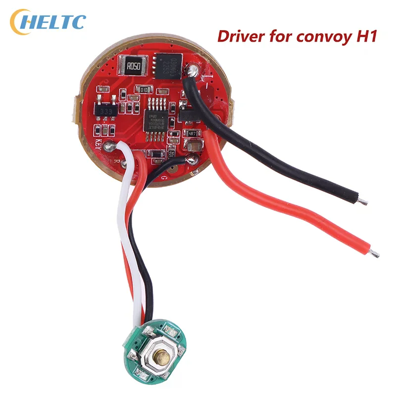 Hochleistungs-Taschenlampentreiber für Convoy H1 Zubehör Ausgangsstrom 3A